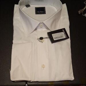 DaVinci Classic White Men's Dress Shirt